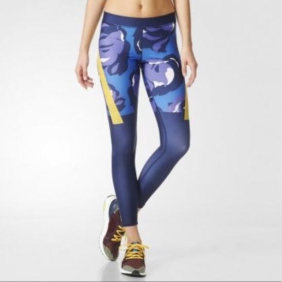 Adidas by Stella McCartney Multicolor Techfit Tights XS - Picture 7 of 13